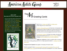 Tablet Screenshot of americanartistsgroup.com